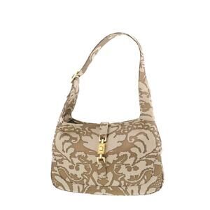 Gucci Jackie Canvas Handbag